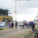 Richtfest des Aussichtspavillons