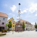 Die Gartenschau übernahm dieses Jahr die Gestaltung der insgesamt 24 Maibaummotive