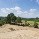 Blick von der ehemaligen Deponie