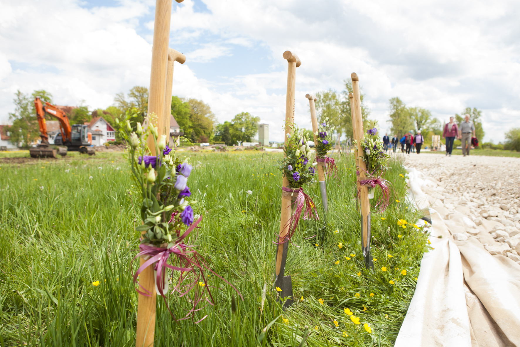 Spatenstich zur Bayerischen Gartenschau in Wassertrüdingen Spatenstich zur Bayerischen Gartenschau in Wassertrüdingen